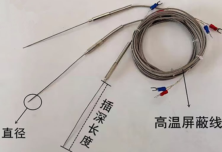 熱電偶在膠質(zhì)層測(cè)定儀中的位置